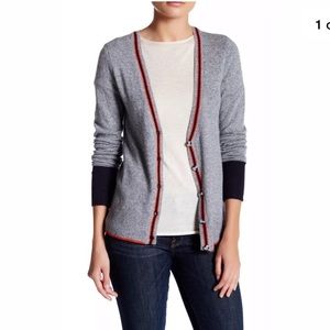 Melrose and Market v neck grey cardigan